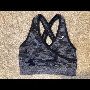 Gymshark Camo Bra